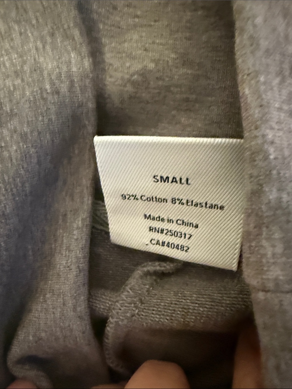 Varley Relaxed-Fit Cowl Neck Sweater in Taupe - Picture 7 of 8